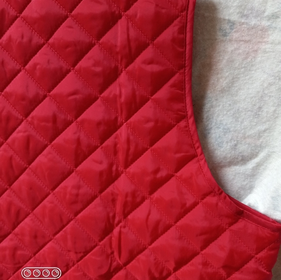 Red Ski Jacket Vest - Picture 14 of 16